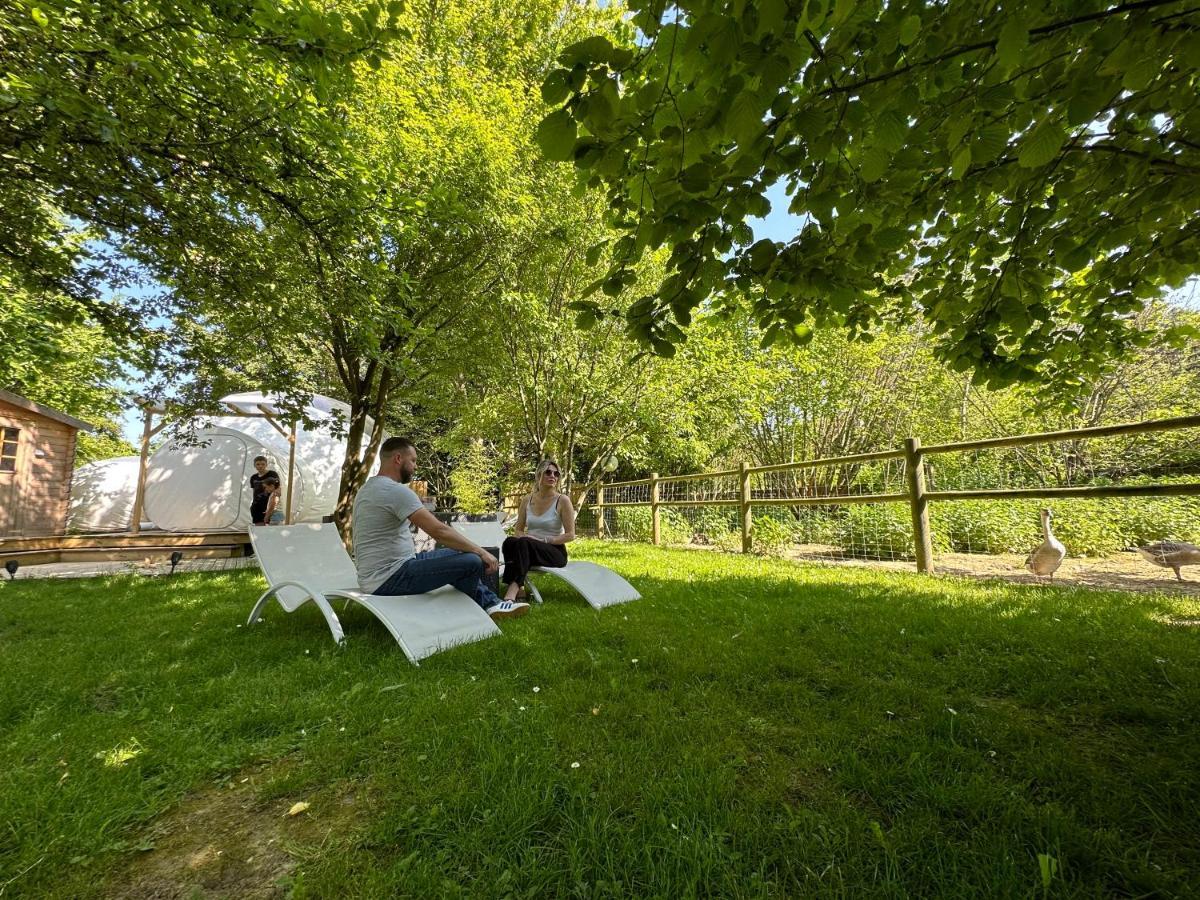 Au Domaine du Prédieu Crécy-sur-Serre Exterior foto